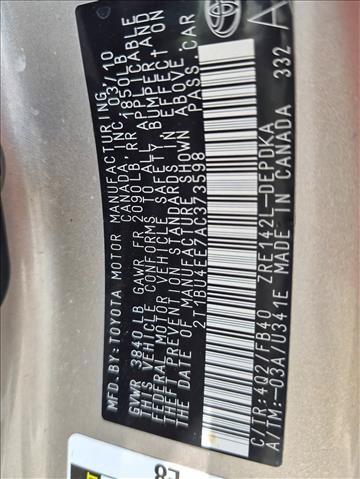 Used 2010 Toyota Corolla S FWD image 20