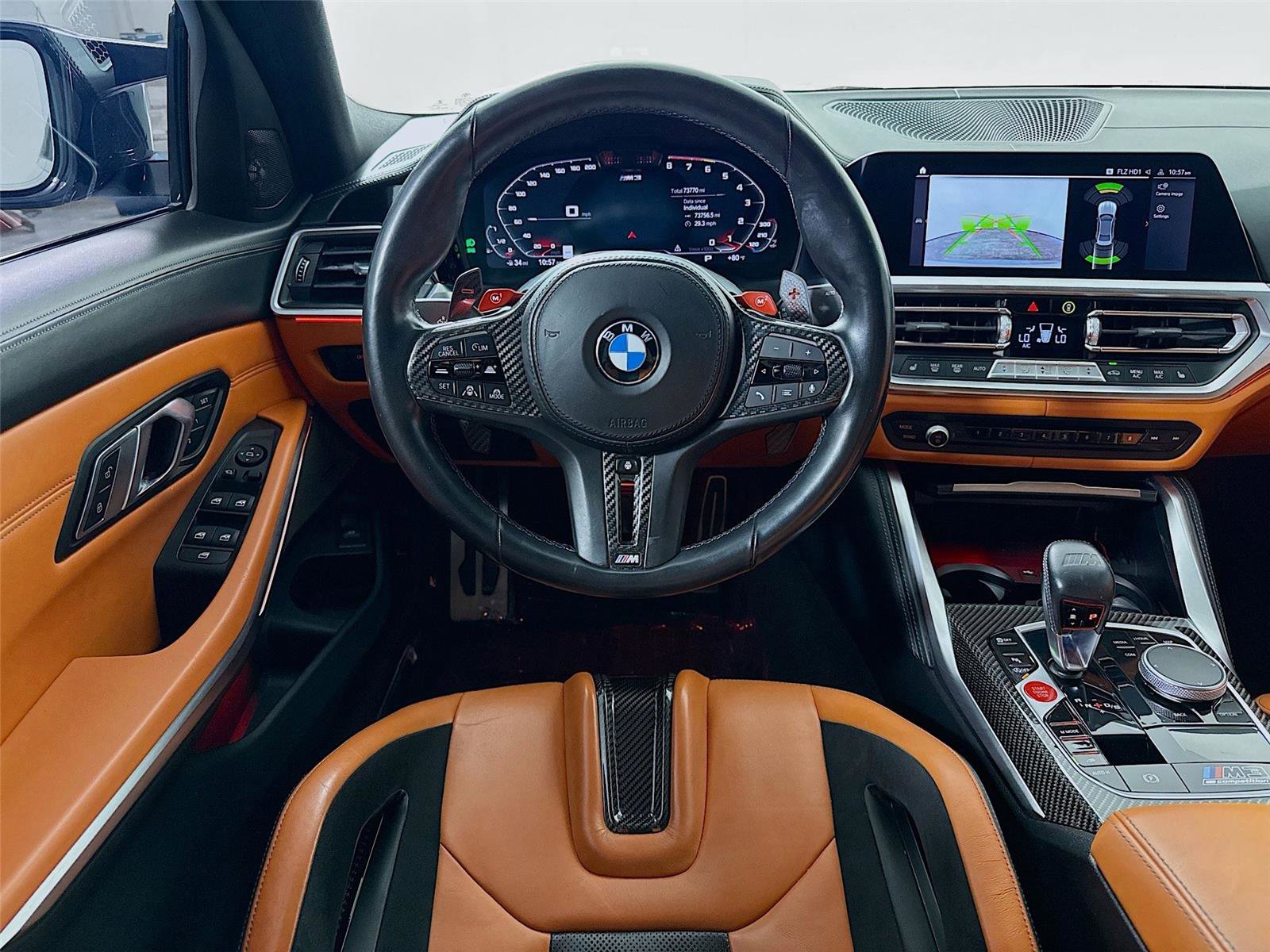 Used 2022 BMW M3 Competition w/ M Carbon Exterior Package RWD image 3