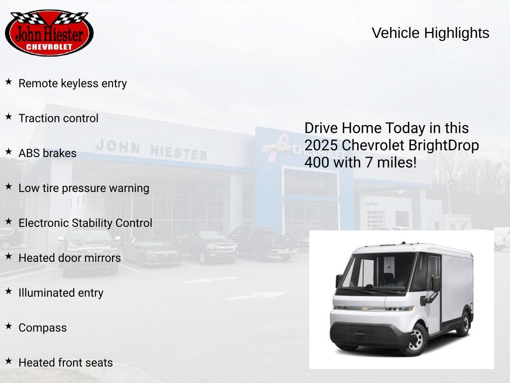 New 2025 Chevrolet Brightdrop 400 w/ Power Door Package AWD/4WD image 2