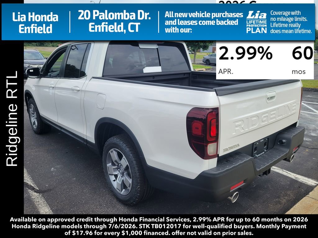 New 2026 Honda Ridgeline RTL image 7