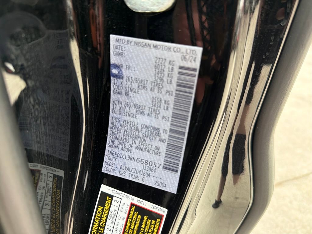 Used 2024 Nissan Frontier SV w/ SV Convenience Package image 33