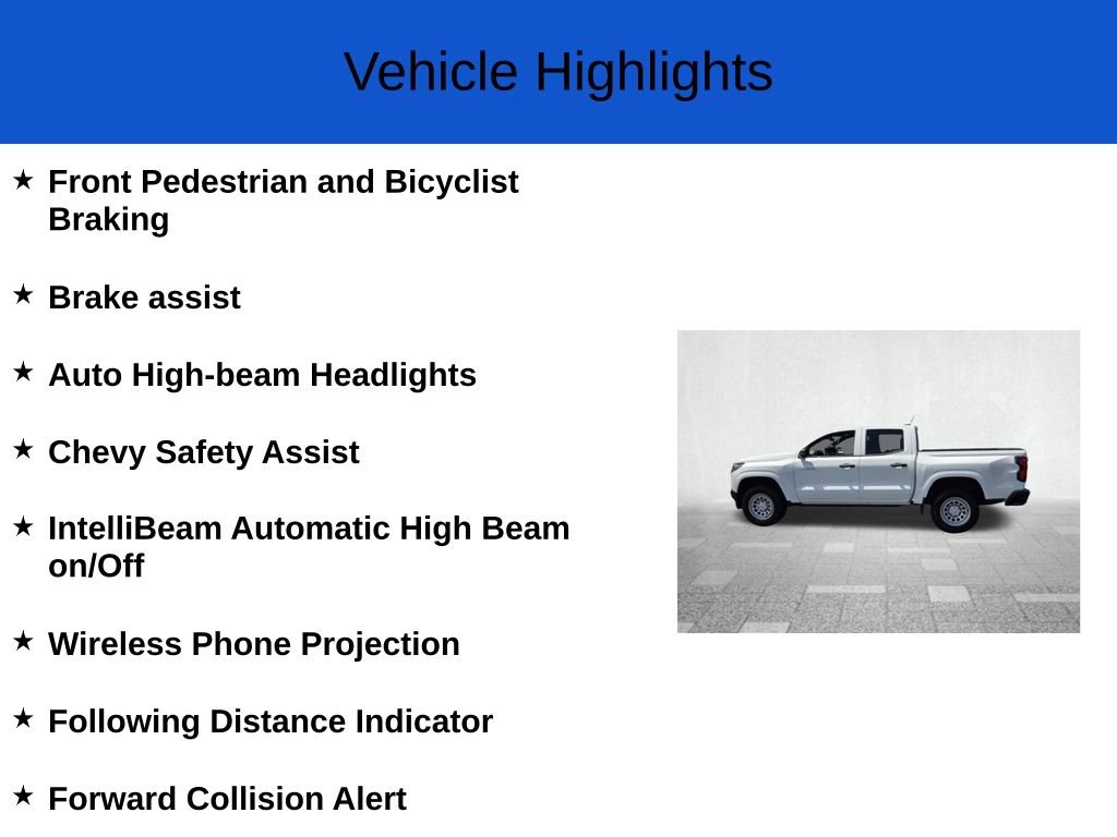 New 2026 Chevrolet Colorado W/T RWD image 3