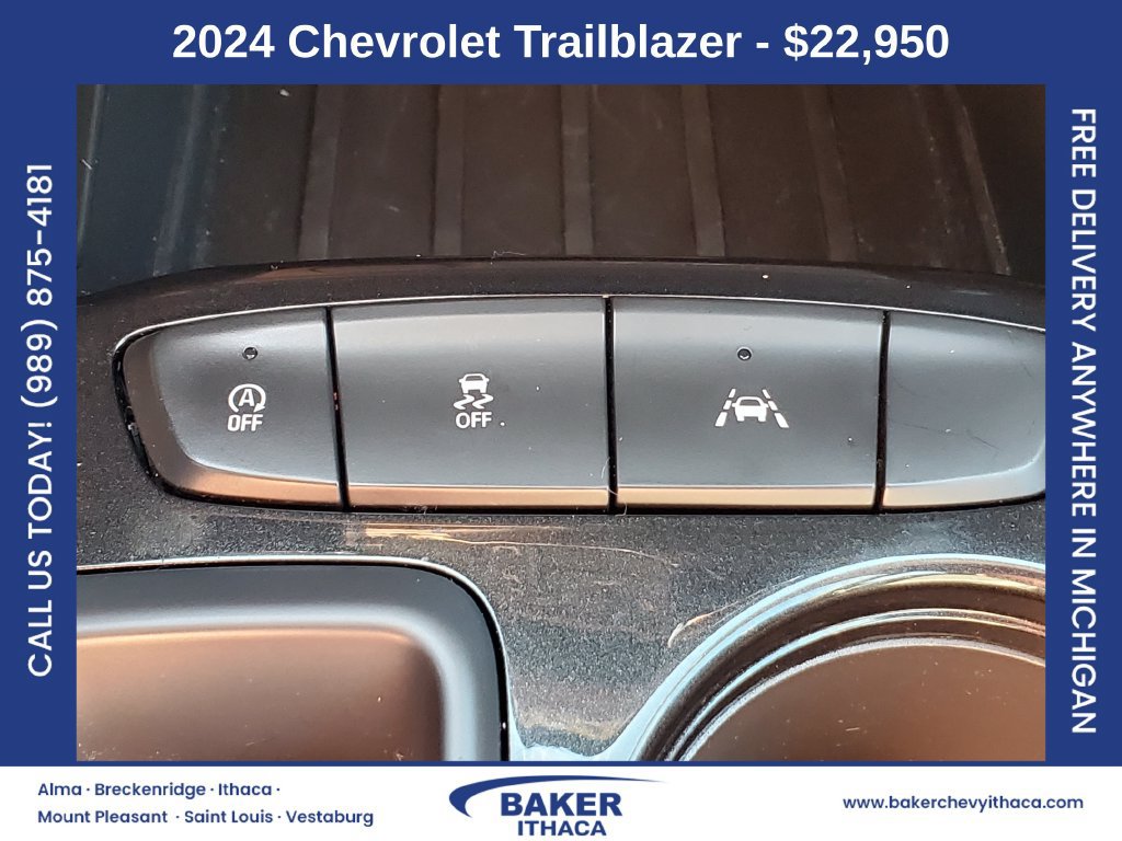Certified 2024 Chevrolet TrailBlazer LS FWD image 16