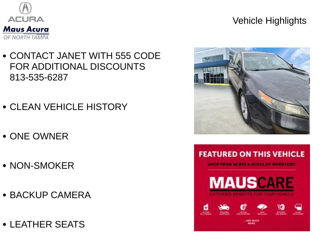 Used 2014 Acura TL w/ Technology Package FWD image 8