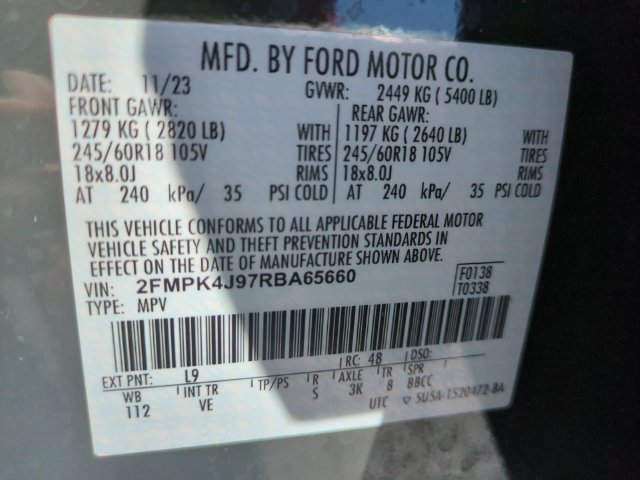 Used 2024 Ford Edge SEL w/ Convenience Package AWD/4WD image 33