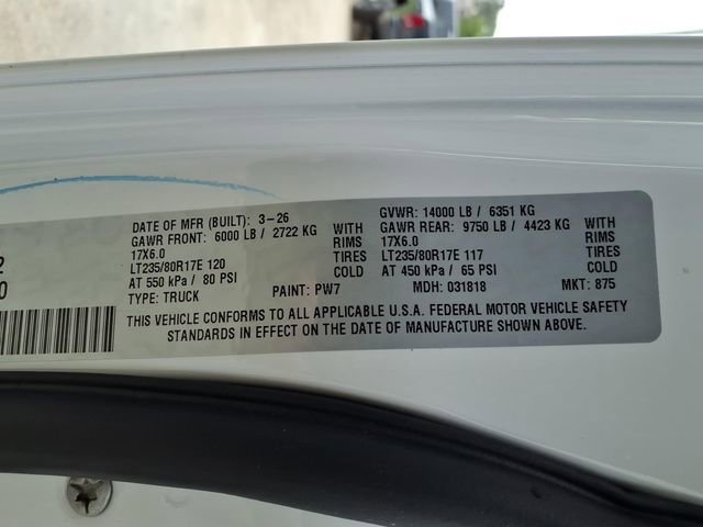 New 2026 RAM 3500 Tradesman AWD/4WD image 22