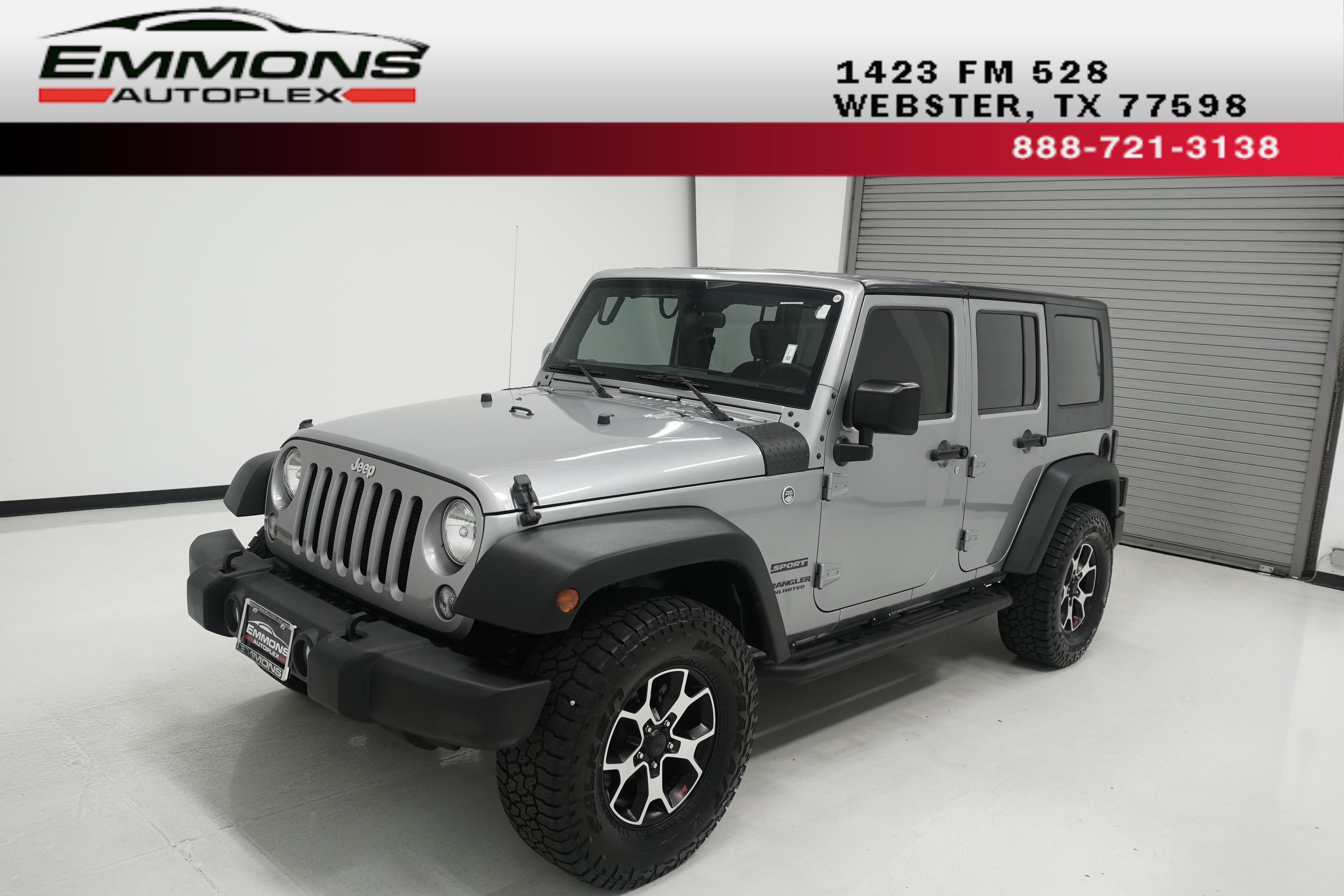 Used 2016 Jeep Wrangler Unlimited Sport AWD/4WD image 1