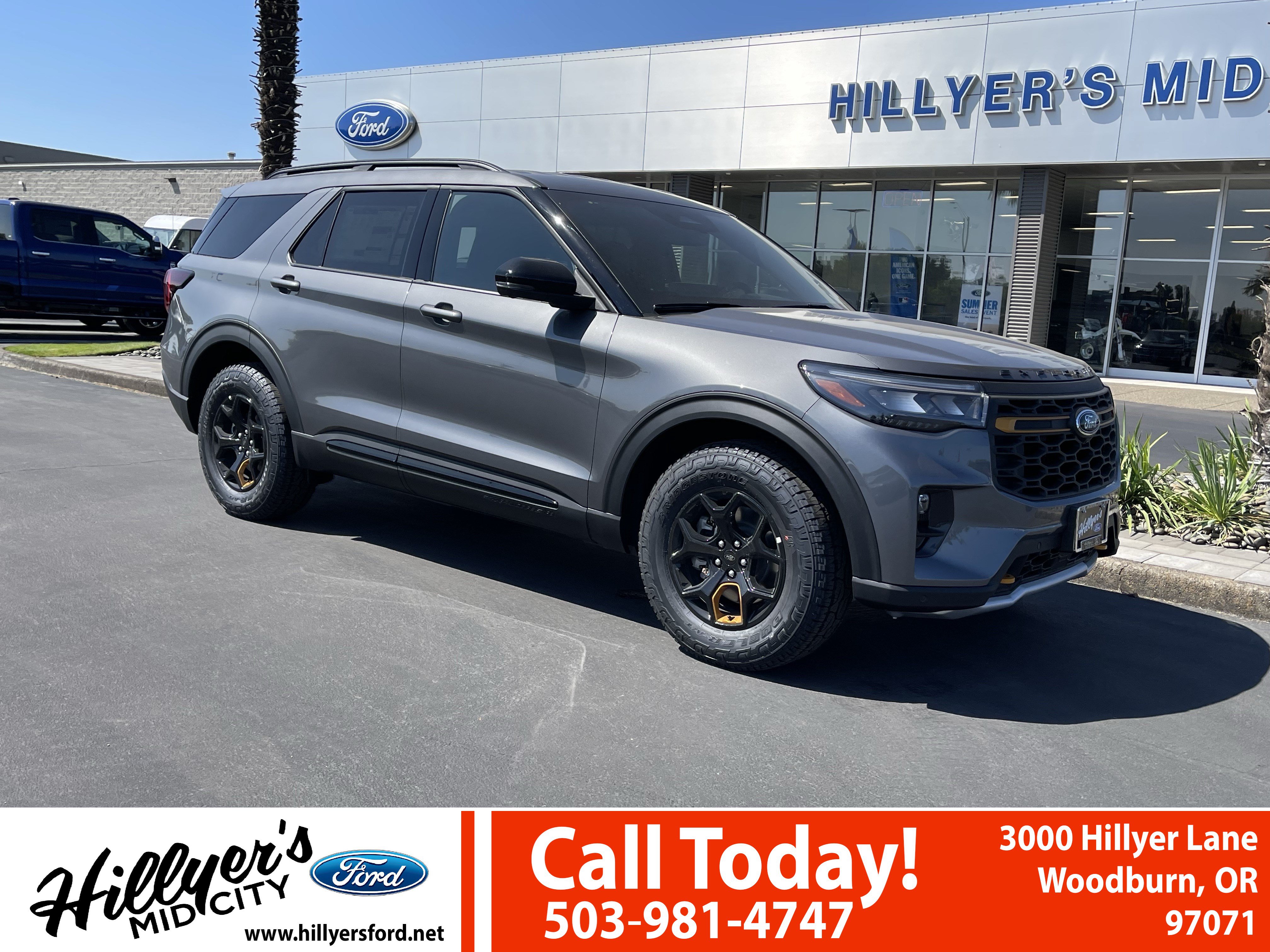 New 2026 Ford Explorer Tremor w/ Tremor Convenience Package