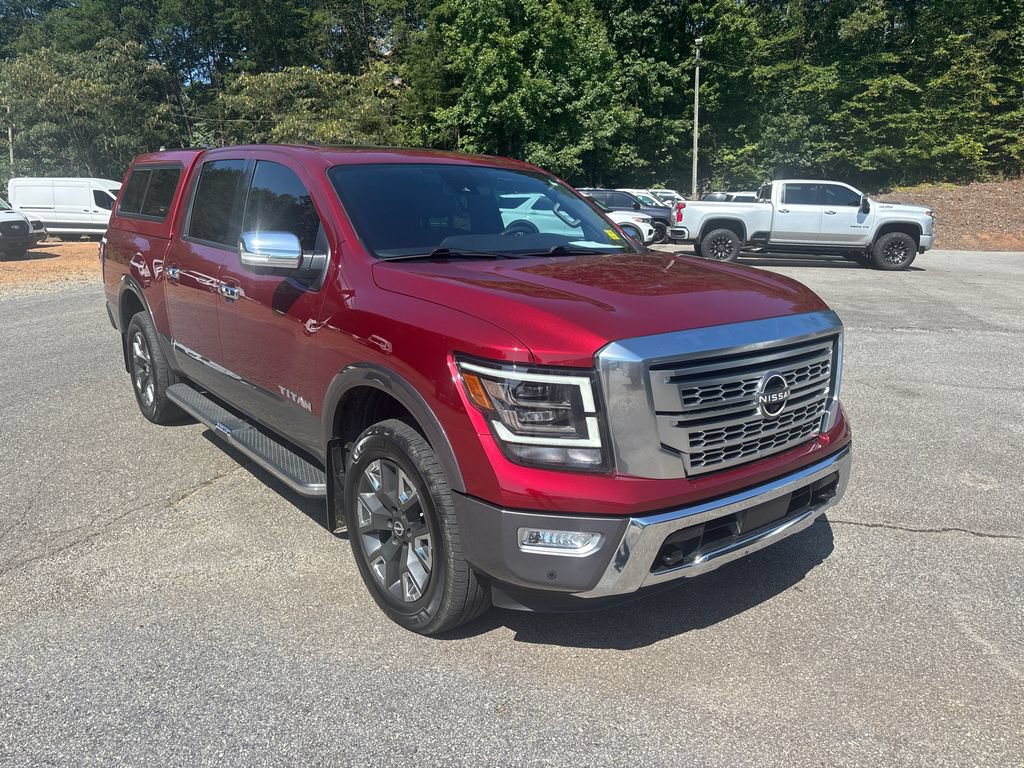 Used 2023 Nissan Titan Platinum Reserve w/ Moonroof Package AWD/4WD image 3