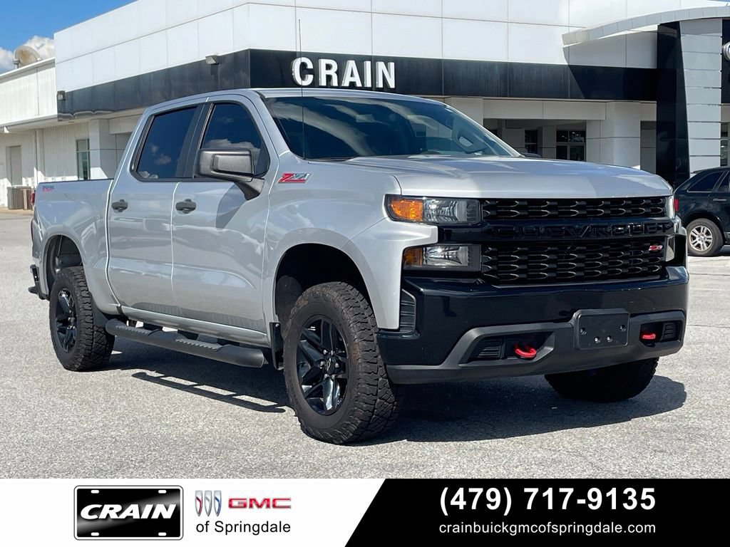Used 2020 Chevrolet Silverado 1500 Custom Trail Boss w/ Custom Convenience Package AWD/4WD image 1