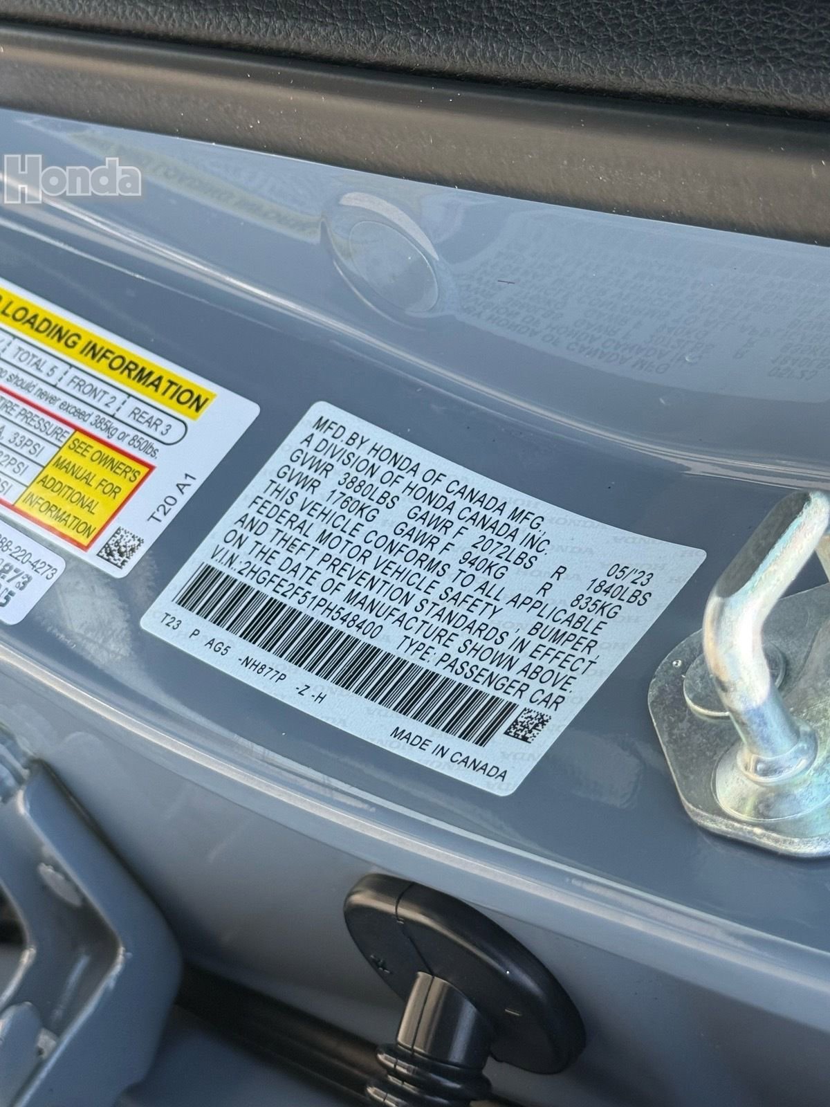 Used 2023 Honda Civic Sport image 34