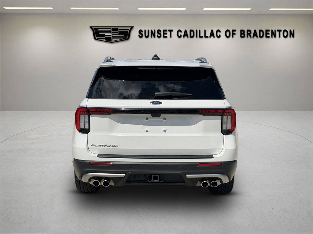 Used 2025 Ford Explorer Platinum w/ Ultimate Package RWD image 4