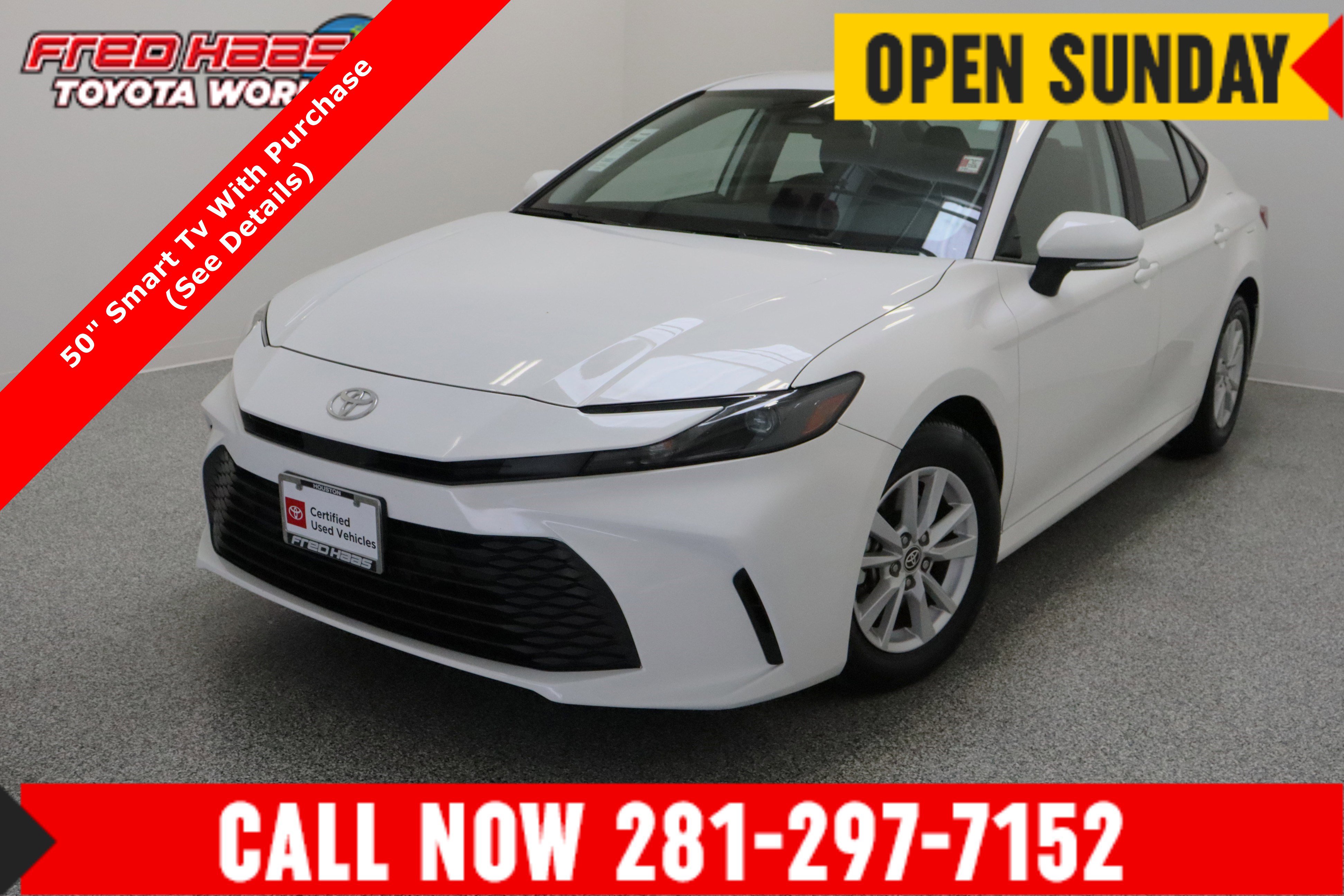 Certified 2025 Toyota Camry LE