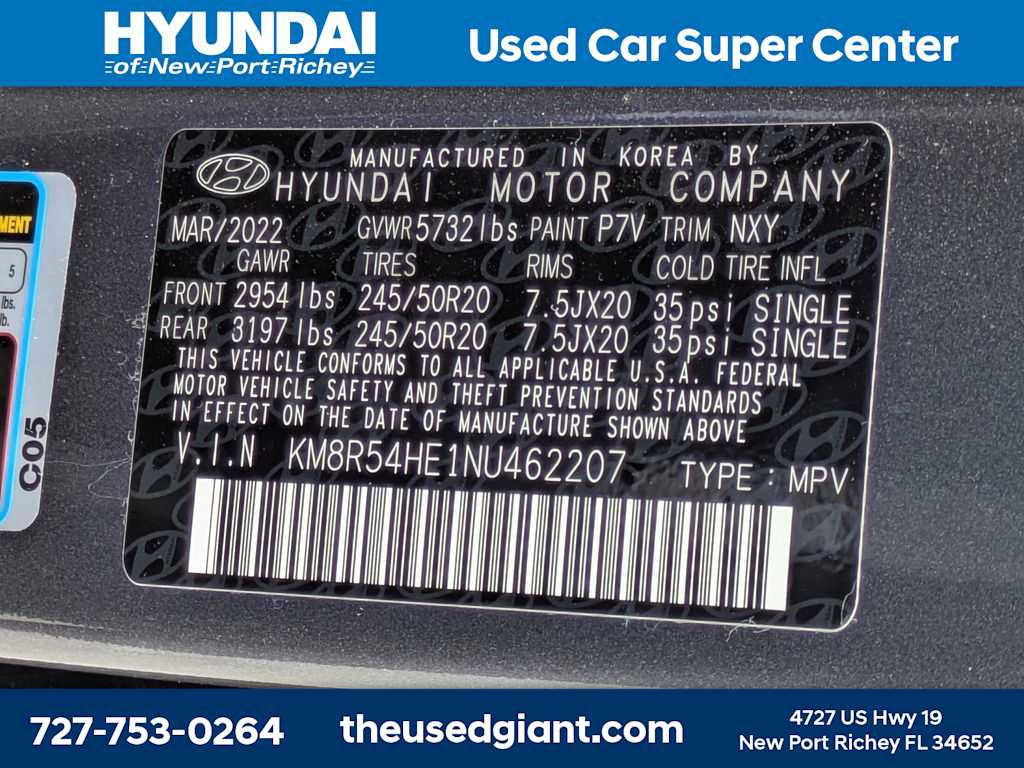 Used 2022 Hyundai Palisade Limited FWD image 48