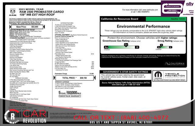 Used 2023 RAM ProMaster 3500 w/ Driver Convenience Group image 12