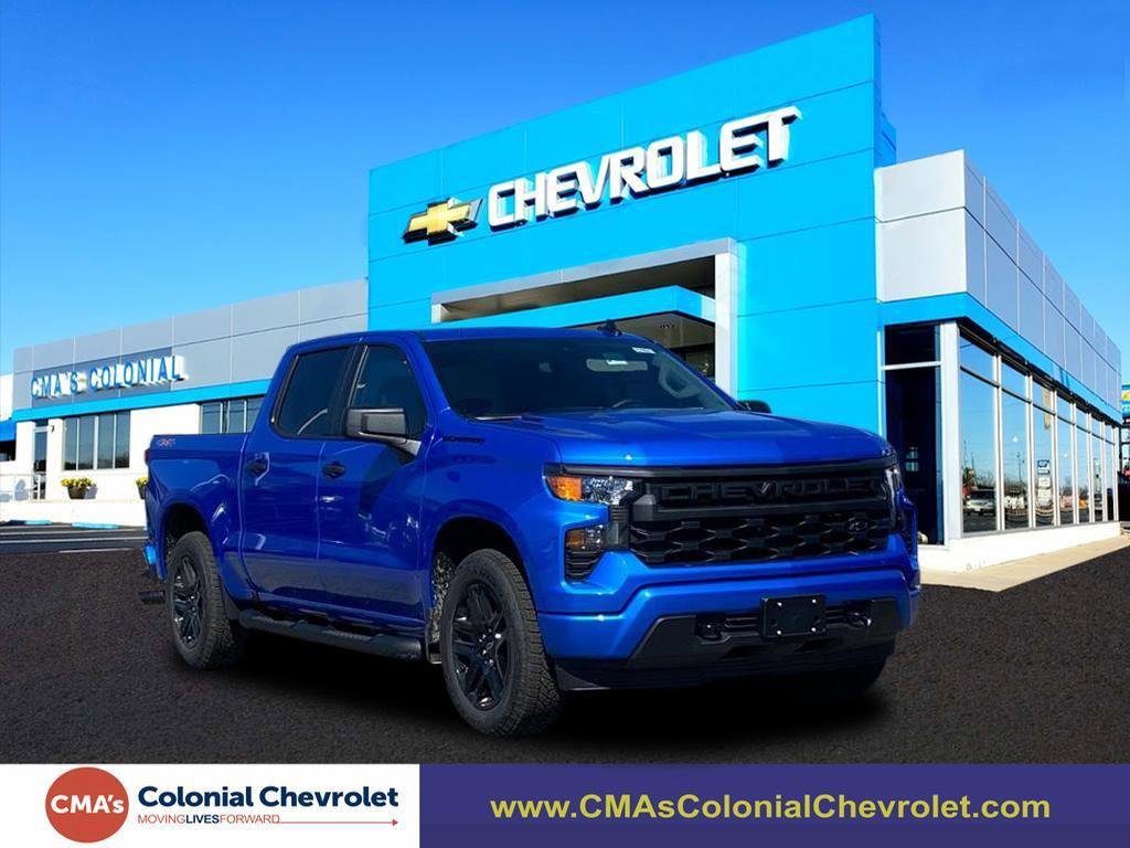 New 2026 Chevrolet Silverado 1500 Custom w/ Turbomax Blackout Package