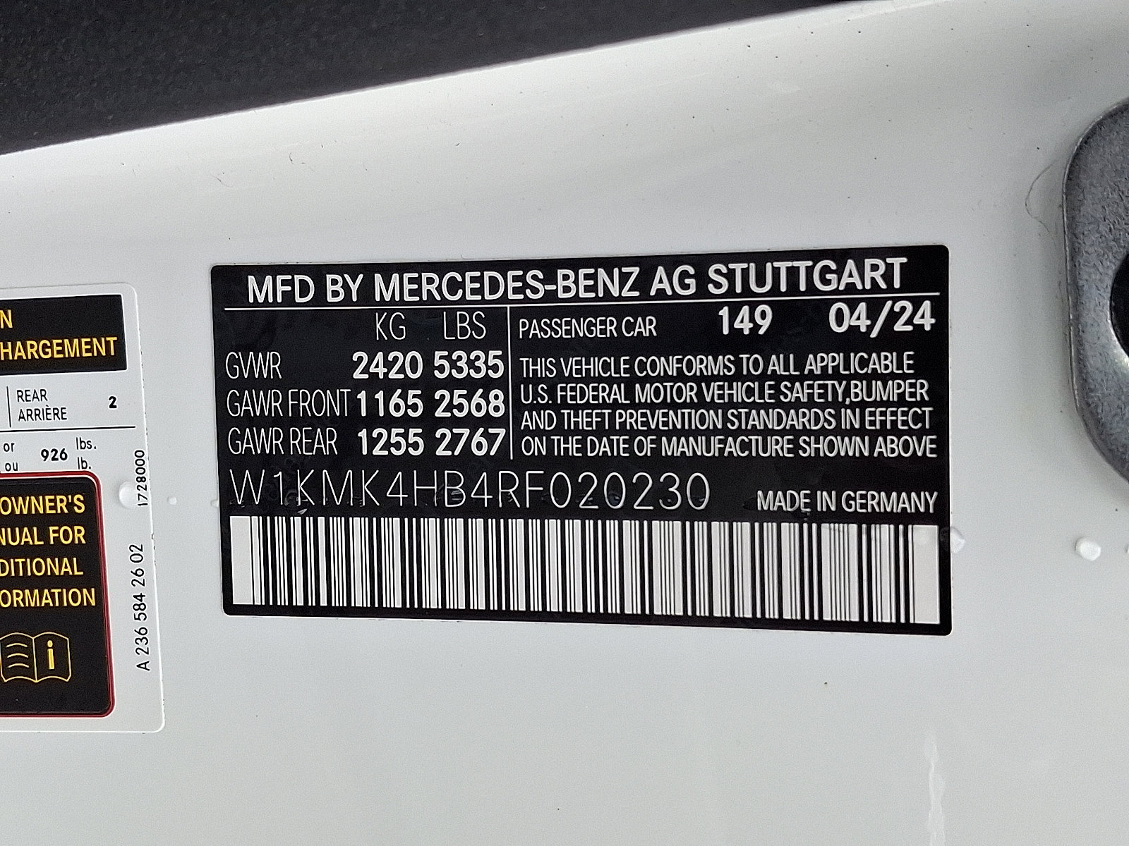 Certified 2024 Mercedes-Benz CLE 300 4MATIC Cabriolet w/ Night Package image 26