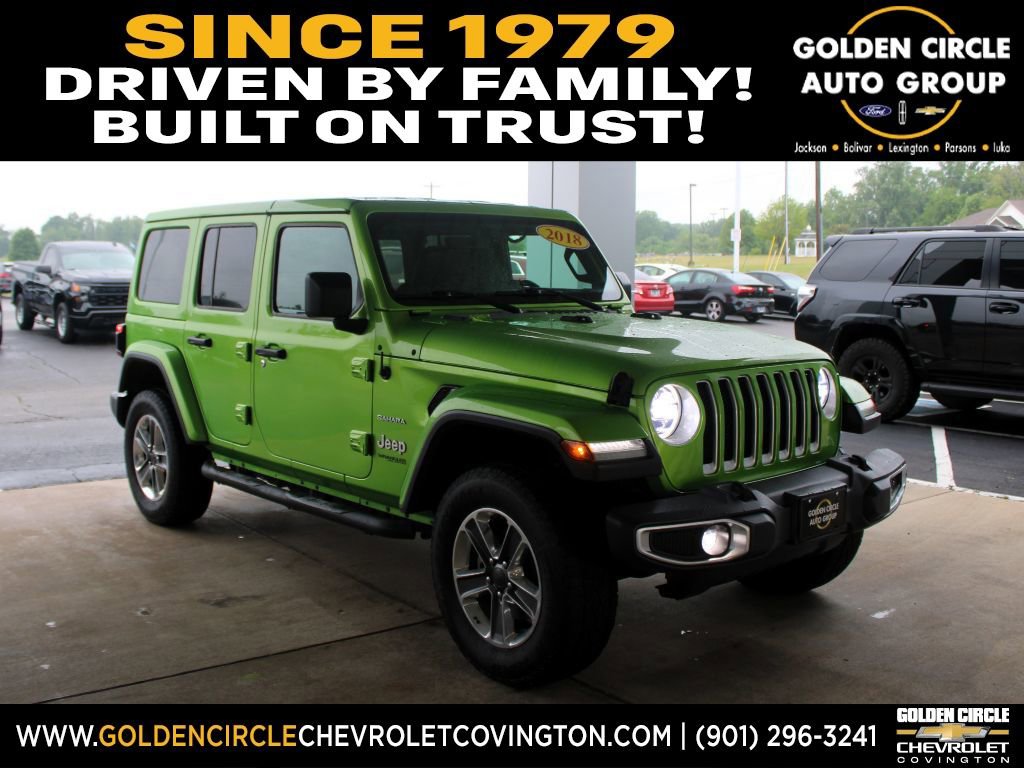 Used 2018 Jeep Wrangler Unlimited Sahara AWD/4WD 360° Tour