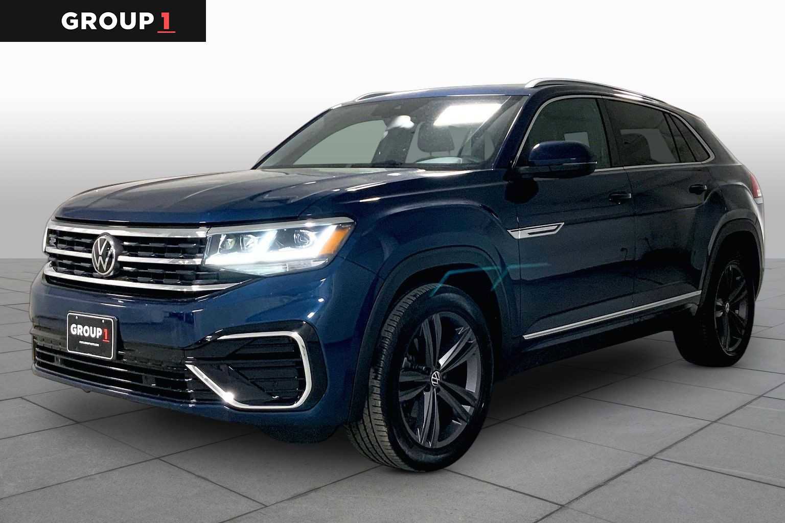 Used 2022 Volkswagen Atlas Cross Sport SEL R-Line w/ Cross Sport MDO Package AWD/4WD image 1