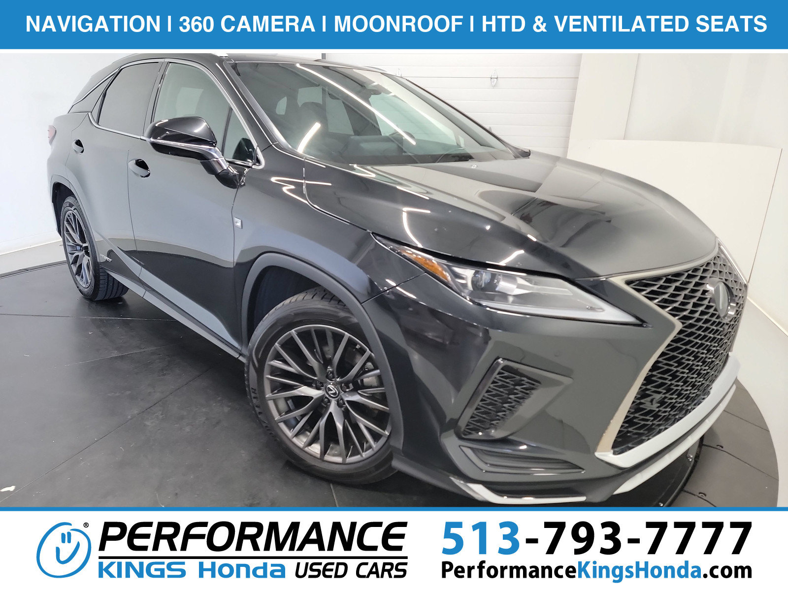Used 2020 Lexus RX 450h F Sport w/ Accessory Package