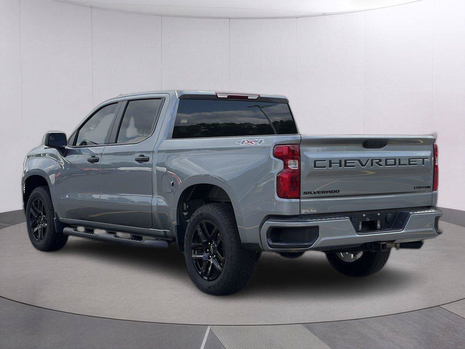 Certified 2026 Chevrolet Silverado 1500 Custom w/ Turbomax Blackout Package AWD/4WD image 3