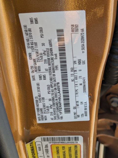 Used 2020 Ford Ranger XLT w/ Equipment Group 301A Mid AWD/4WD image 25