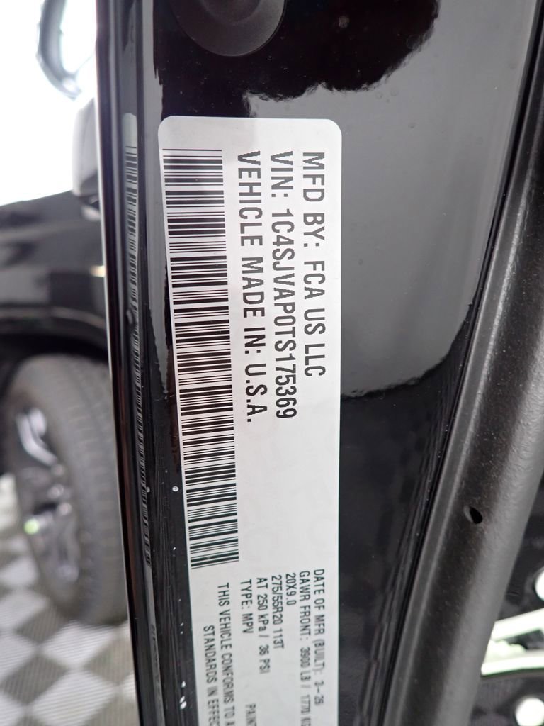 New 2026 Jeep Grand Wagoneer 4WD w/ Quick Order Packge 29V Upland image 50