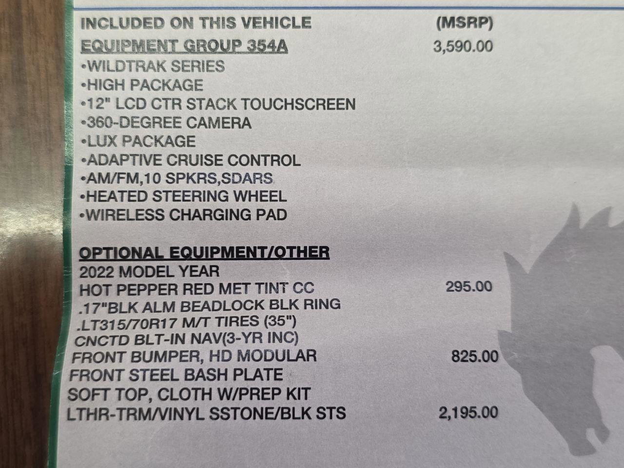 Used 2022 Ford Bronco Wildtrak image 22