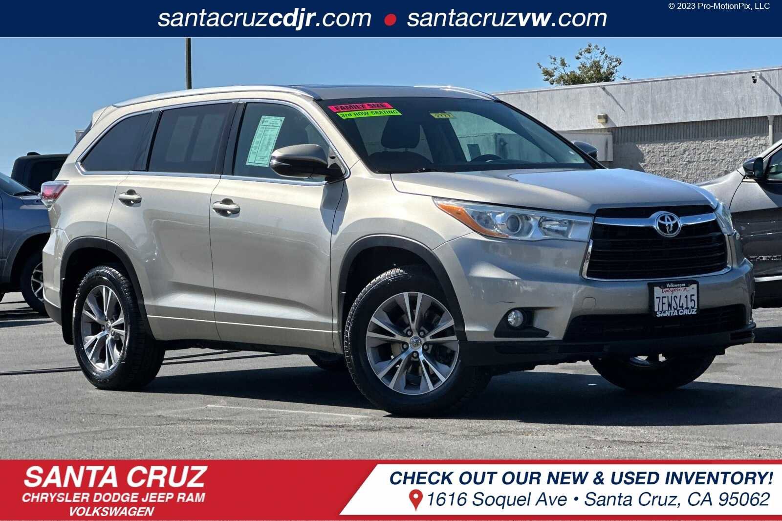 Used 2014 Toyota Highlander XLE