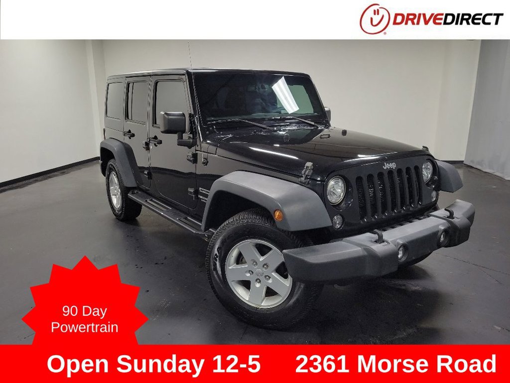 Used 2017 Jeep Wrangler Unlimited Sport w/ Quick Order Package 24S