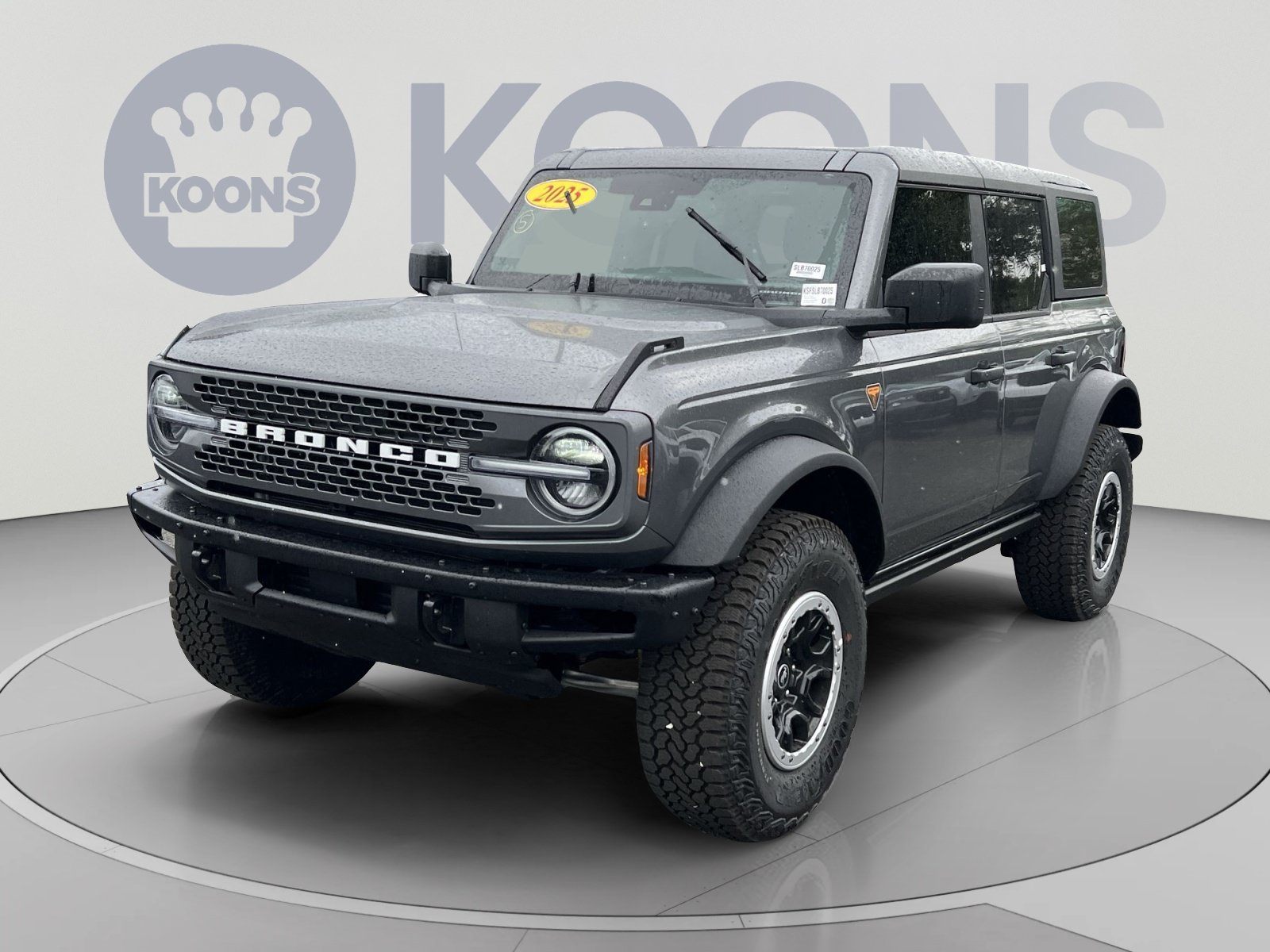 New 2025 Ford Bronco Badlands w/ Sasquatch Package AWD/4WD image 5