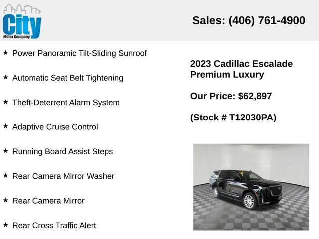 Used 2023 Cadillac Escalade Premium Luxury AWD/4WD image 25