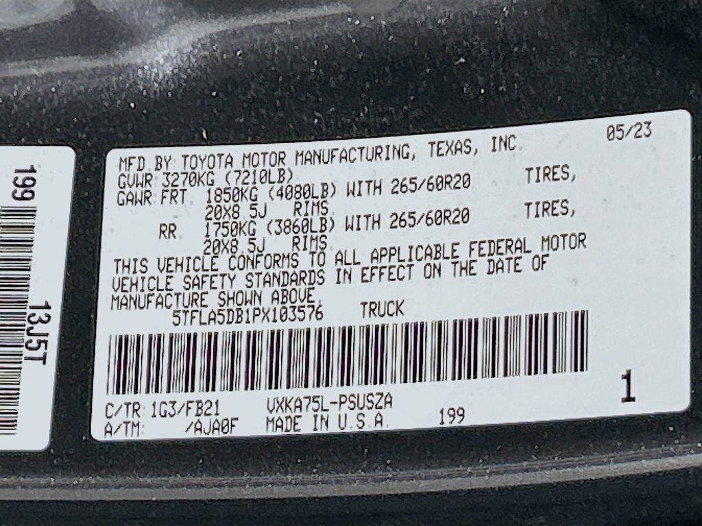 Used 2023 Toyota Tundra SR5 AWD/4WD image 28