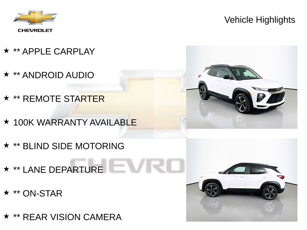 Used 2023 Chevrolet TrailBlazer RS w/ Convenience Package FWD image 33
