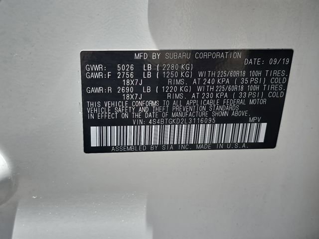 Used 2020 Subaru Outback Onyx Edition XT w/ Popular Package #2 AWD/4WD image 36