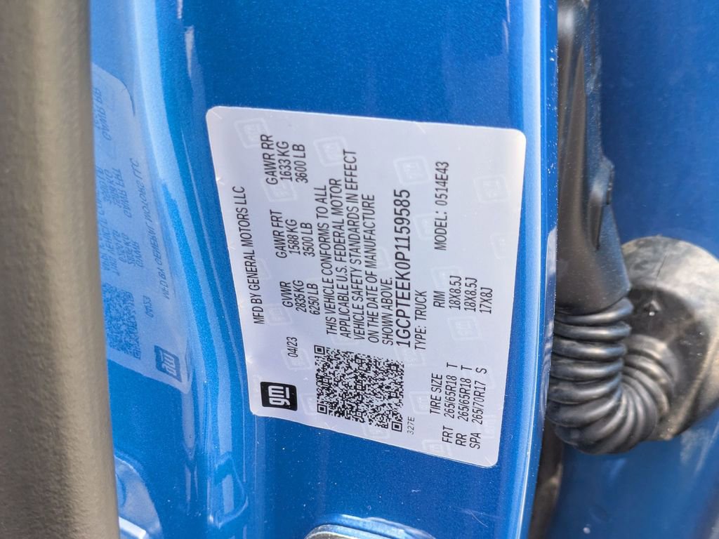 Used 2023 Chevrolet Colorado Trail Boss AWD/4WD image 33