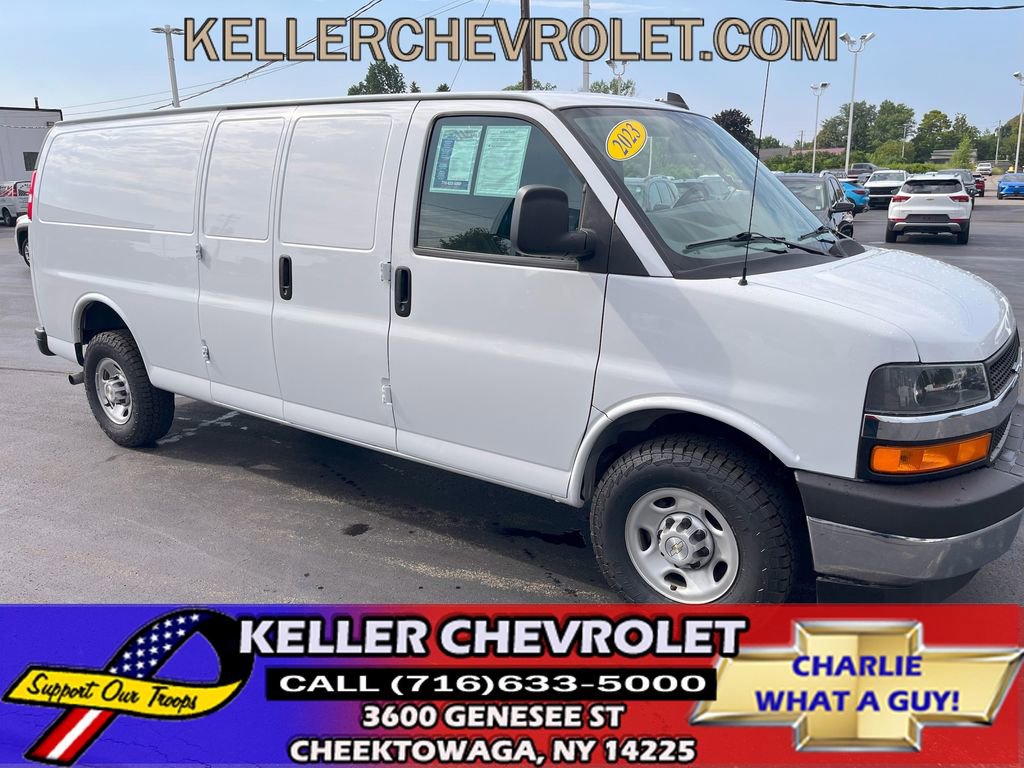 Used 2023 Chevrolet Express 2500 Extended w/ Chrome Appearance Package