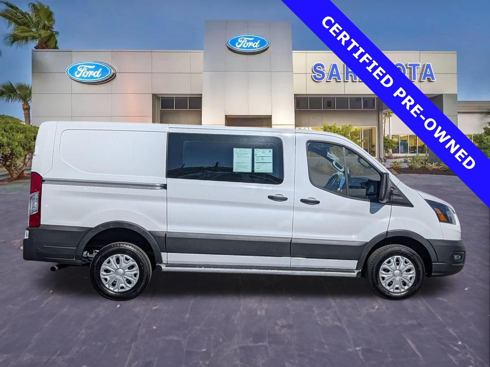 Certified 2024 Ford Transit 250 Low Roof w/ Exterior Upgrade Package RWD video 1