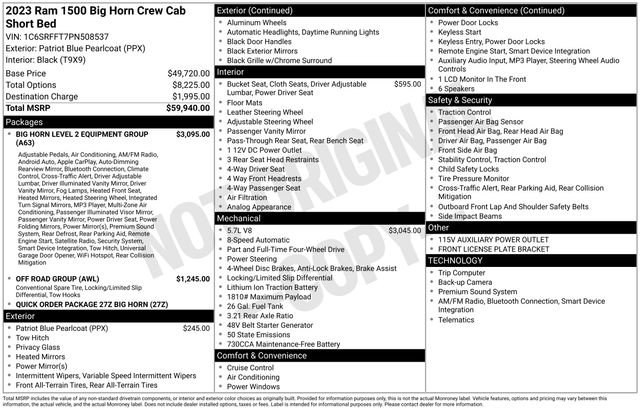 Used 2023 RAM 1500 Big Horn image 4