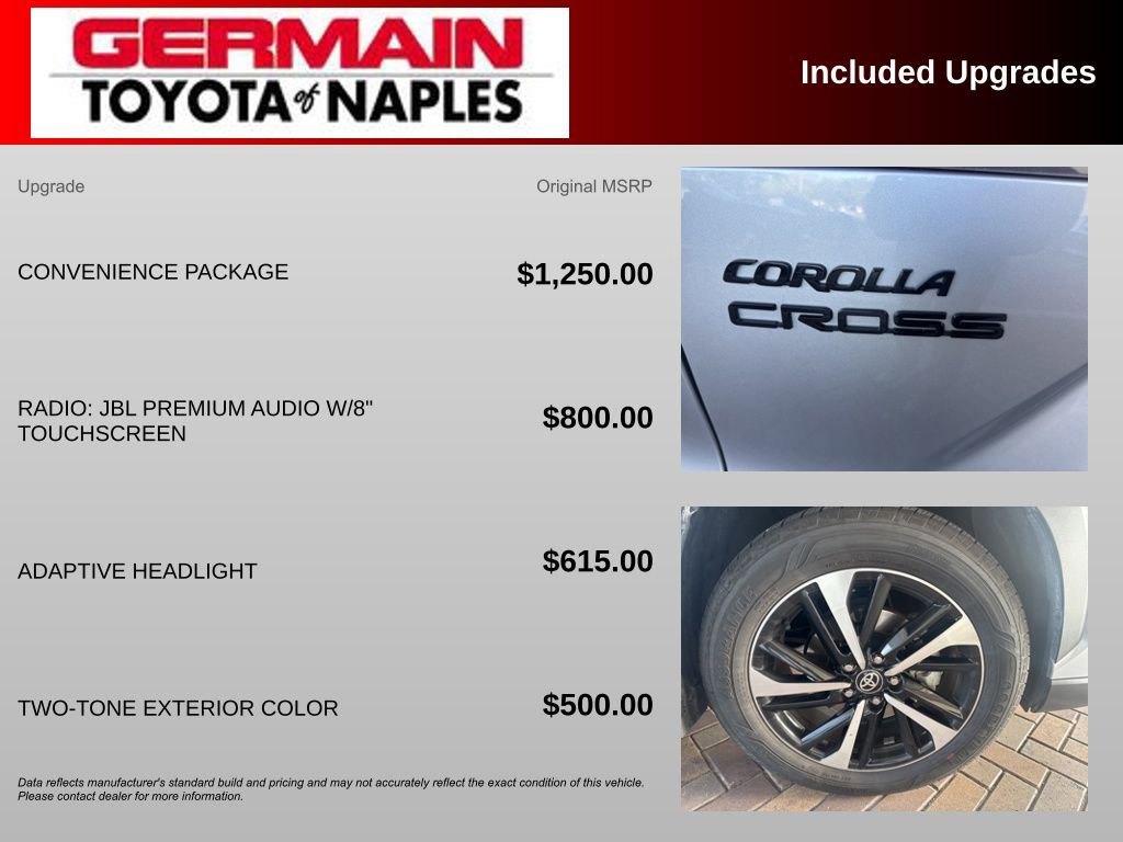 Used 2024 Toyota Corolla Cross XSE w/ Convenience Package image 4