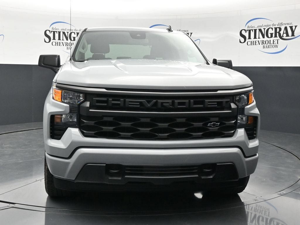 Certified 2024 Chevrolet Silverado 1500 Custom w/ Turbomax Blackout Package RWD image 2