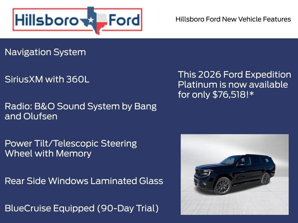 New 2026 Ford Expedition Platinum w/ Stealth Appearance Package image 18