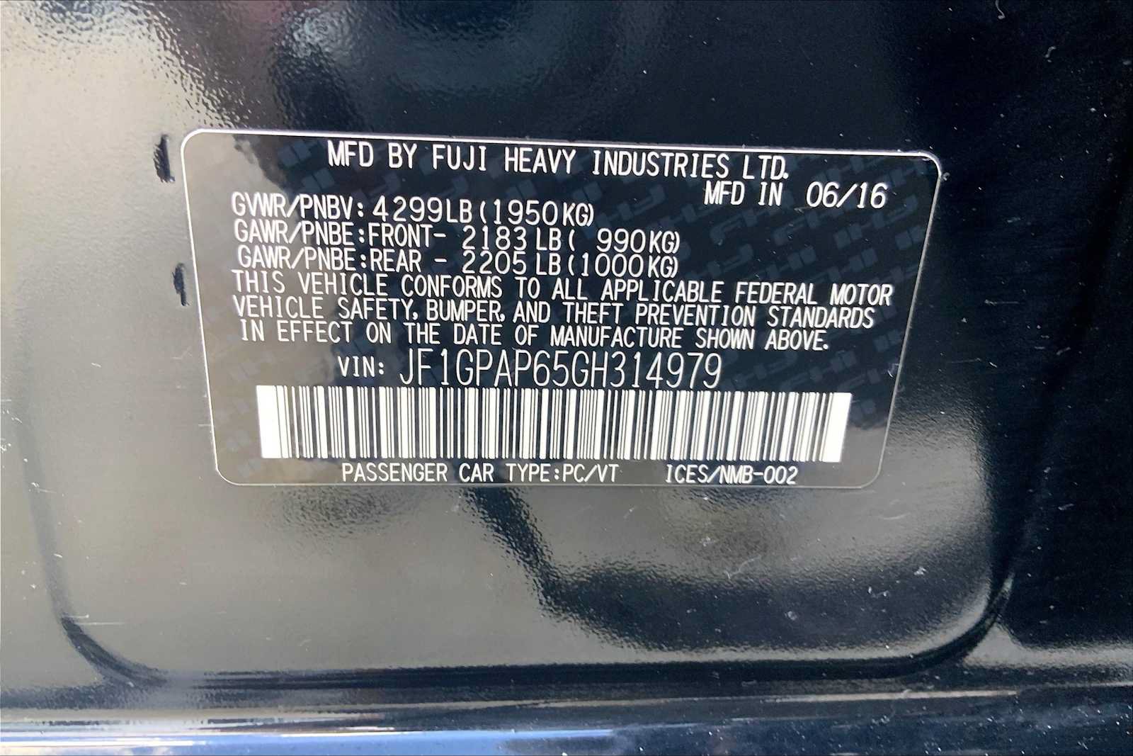 Used 2016 Subaru Impreza 2.0i Sport Premium AWD/4WD image 33