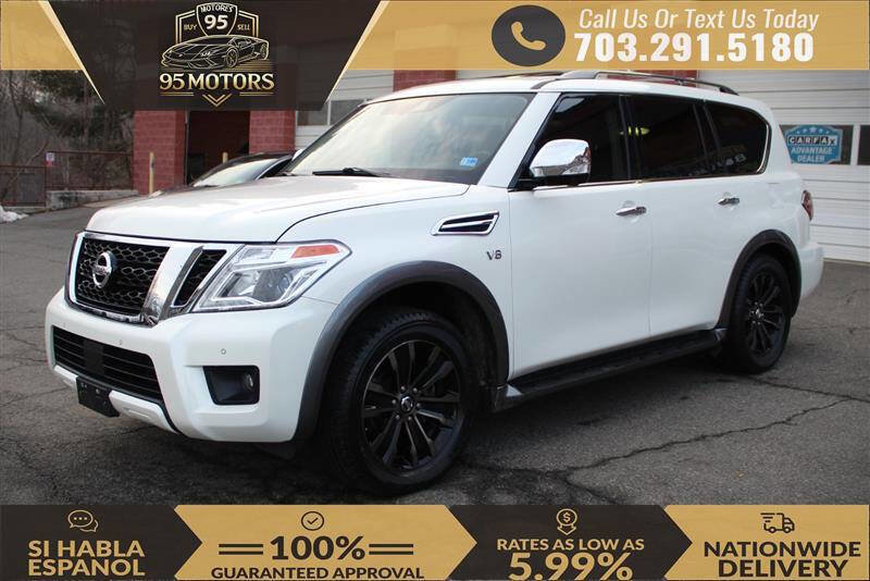Used 2018 Nissan Armada Platinum w/ Interior Lighting Package