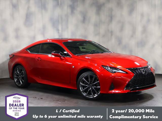 Certified 2022 Lexus RC 350 F Sport