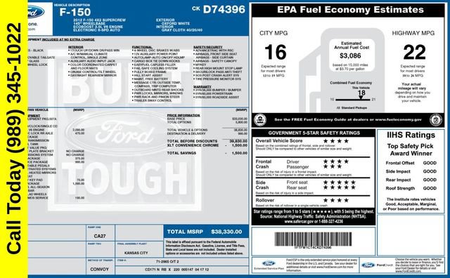 Used 2012 Ford F150 XLT w/ XLT Chrome Pkg RWD image 3