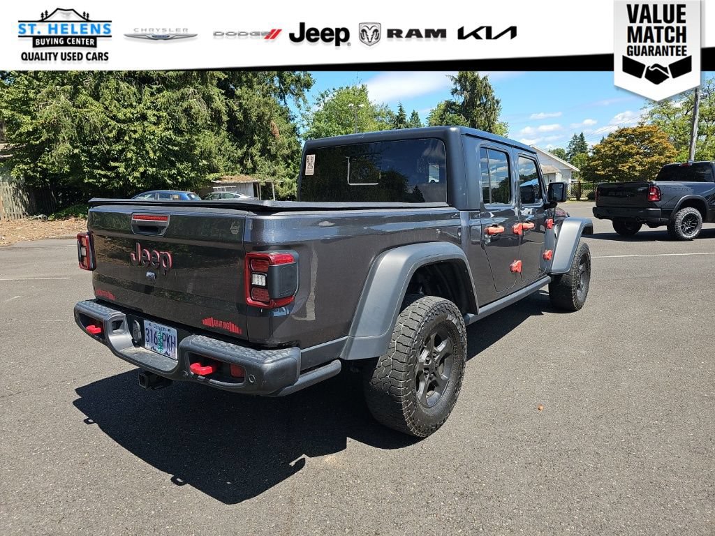Used 2021 Jeep Gladiator Rubicon AWD/4WD image 7