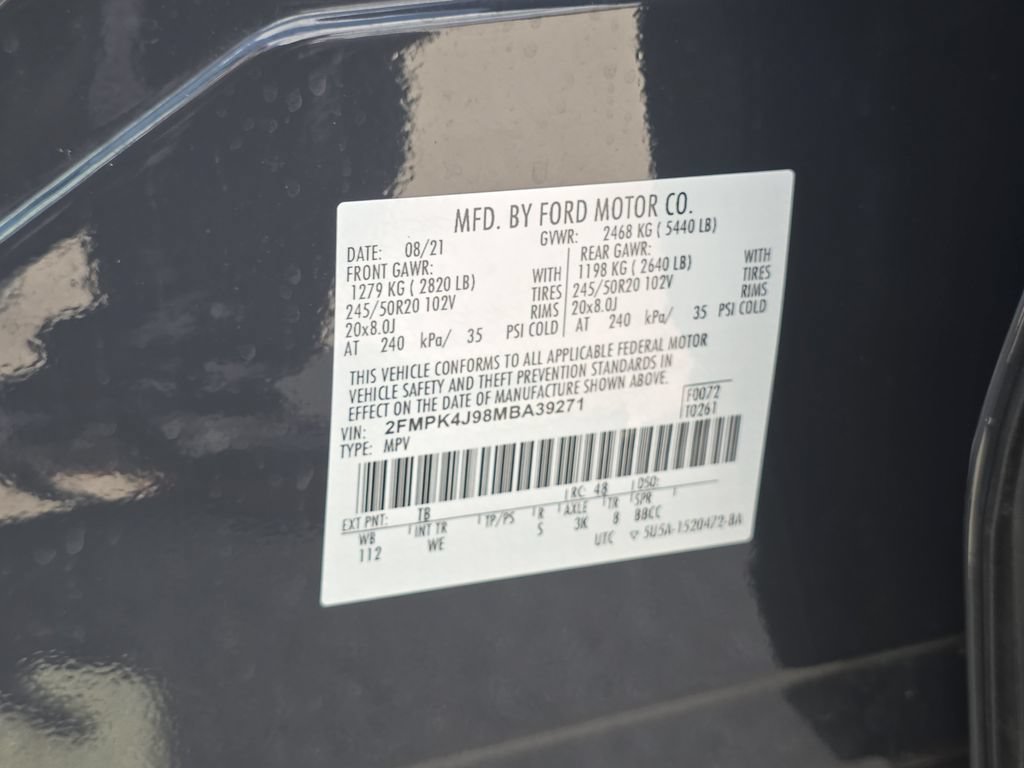 Used 2021 Ford Edge ST-Line AWD/4WD image 13