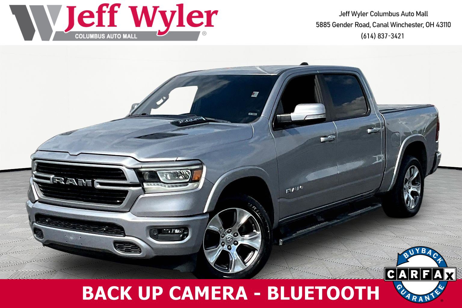 Used 2020 RAM 1500 Laramie w/ Sport Appearance Package