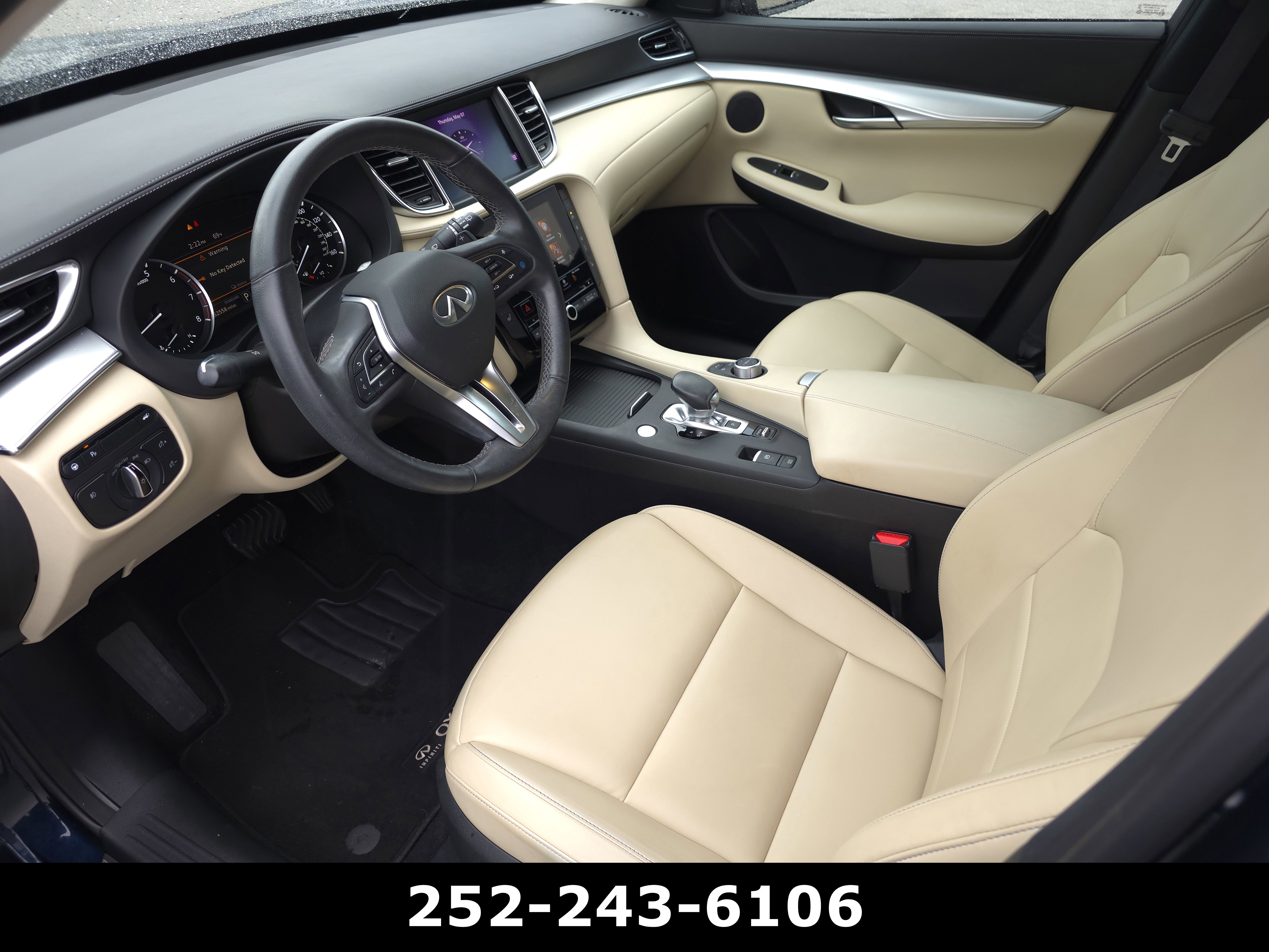Used 2021 INFINITI QX50 Luxe FWD image 9